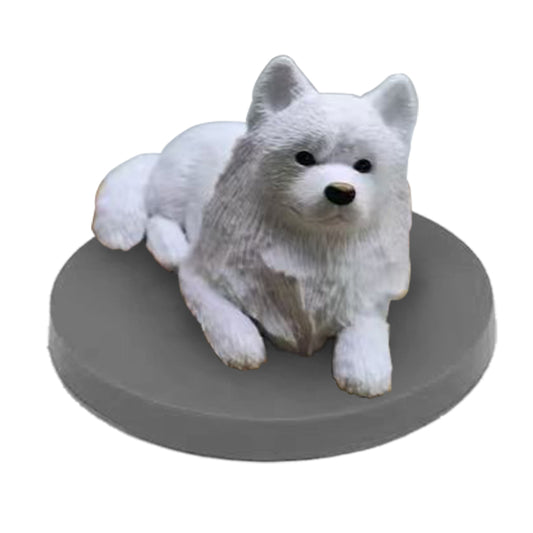 Fully Customizable Samoyed Dog Pet Custom Bobblehead