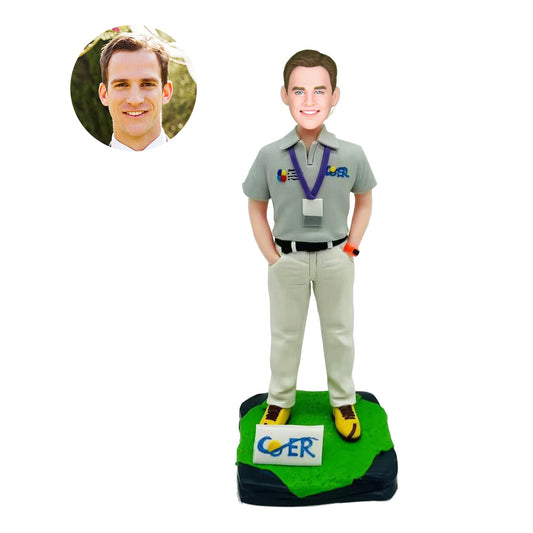 Fitness Trainer Custom Bobbleheads