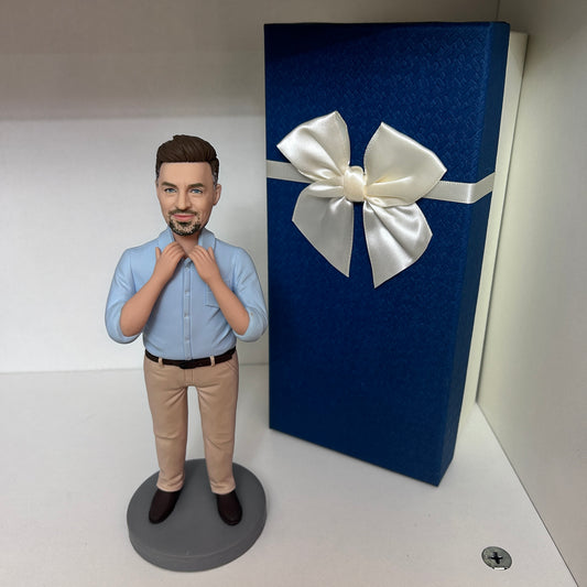 Fully Customizable Business Male Custom Bobblehead