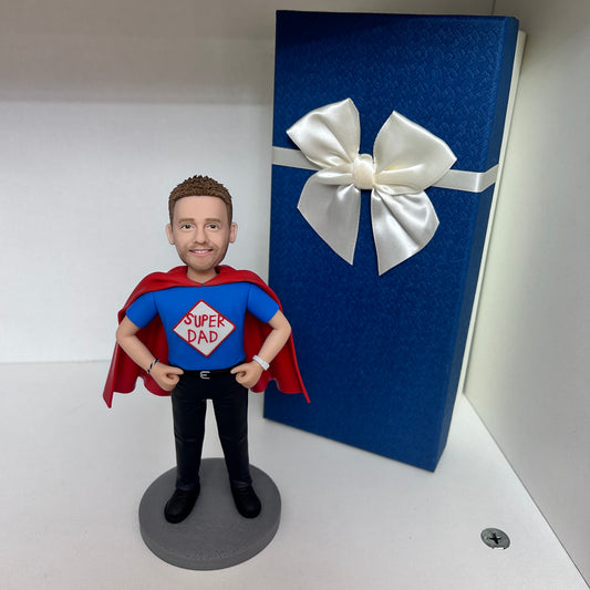 Custom Bobbleheads Superhero Handsome Personalized Bobbleheads for the Special Someone as a Unique Gift Idea